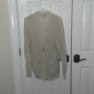 American Eagle cardigan, cream, S.